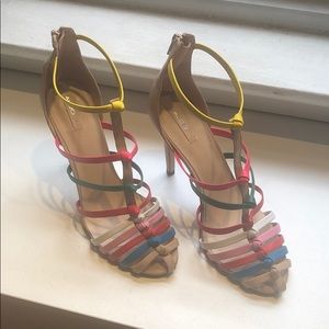 ALDO Rainbow Strappy Pumps